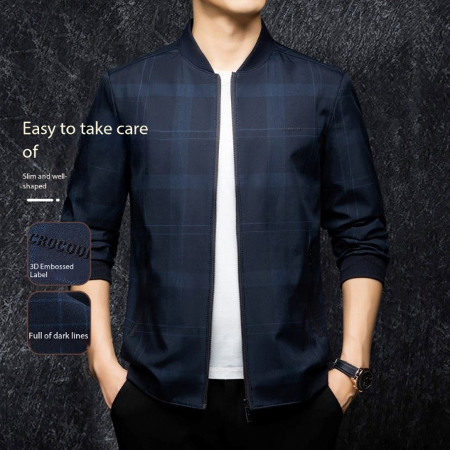 Crocodile Urban Classic Blue Jacket C65152014-96